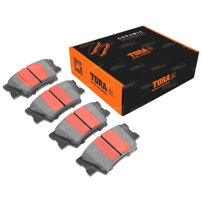Rear Ceramic Disc Brake Pad Set for Toyota RAV4 (2005–2019)