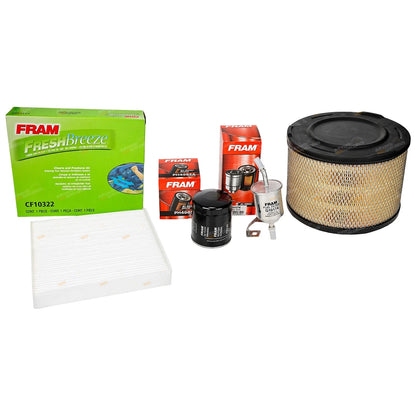 Oil Air Fuel Filter Service Kit for Hilux TGN16 (2005–2015)