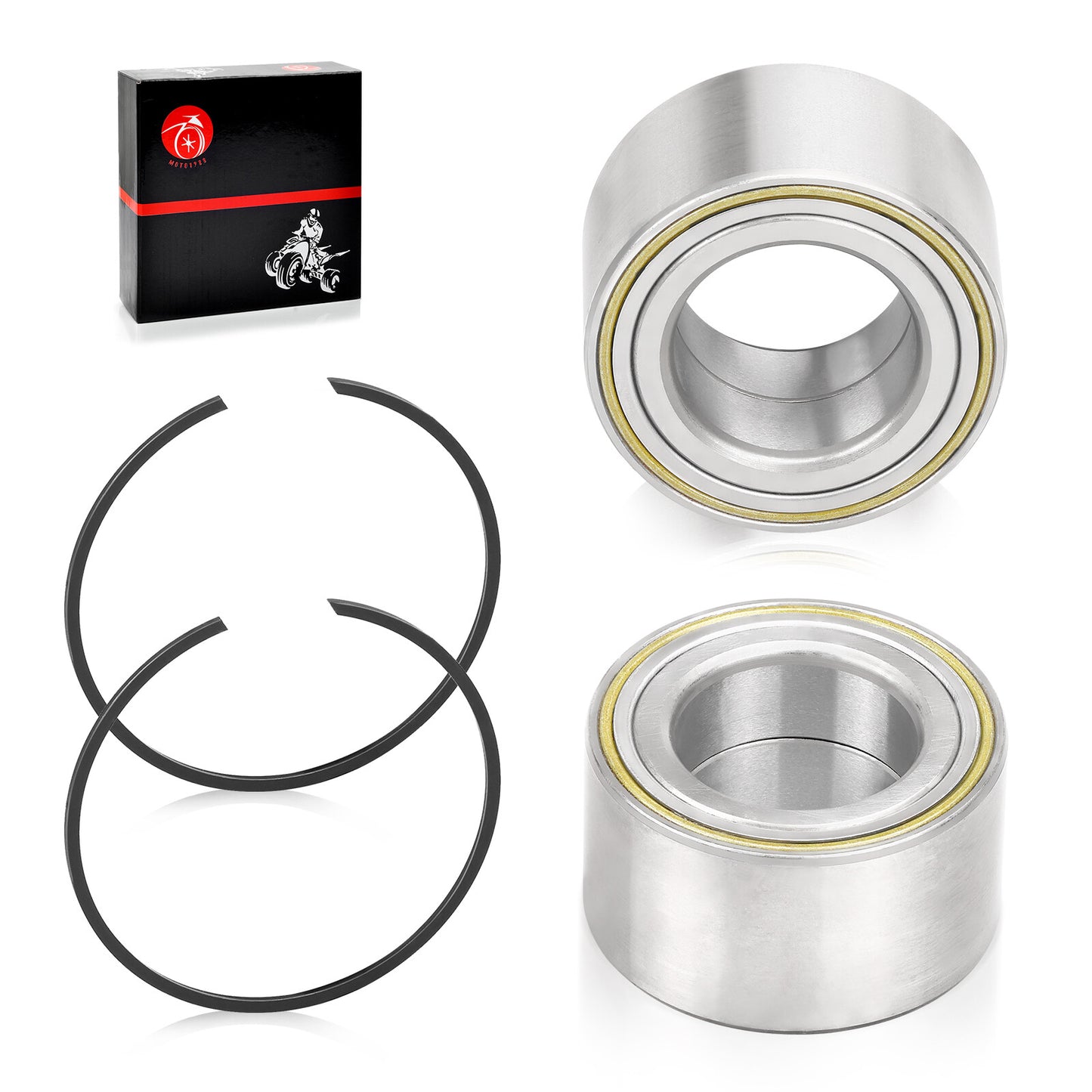 Front & Rear Wheel Bearings for Can-Am Maverick X3 Max Turbo (2017–2018)