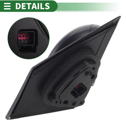 5 Pins Right Passenger Side Door Mirror for Chevrolet Cruze (2011–2015)