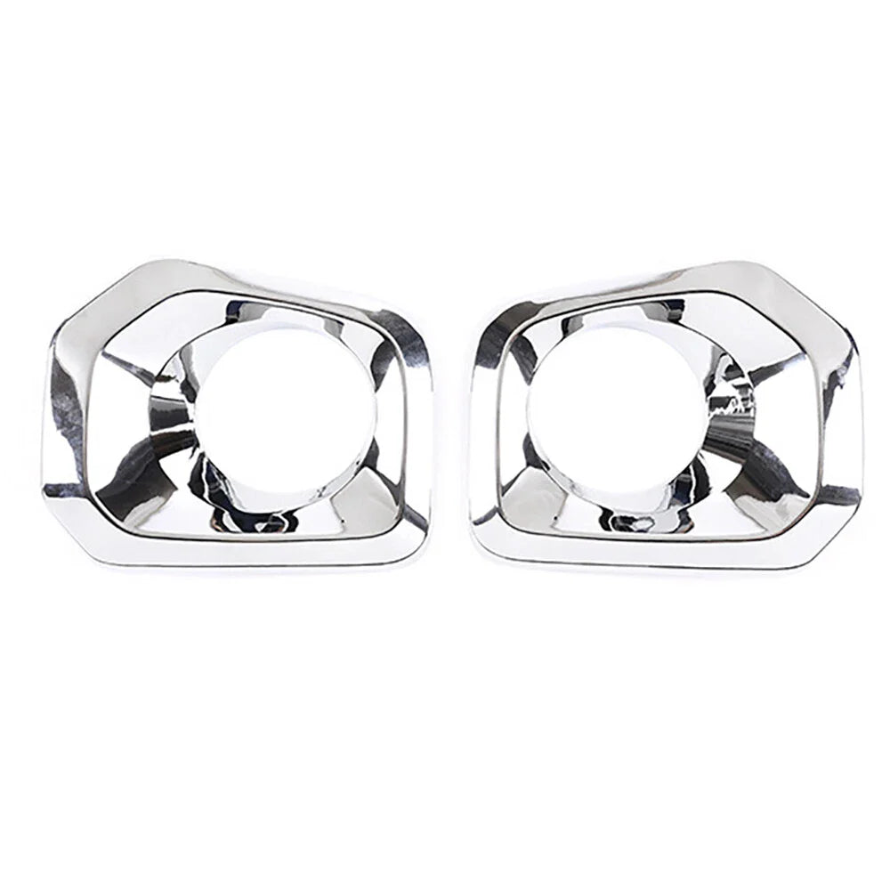 Front Bumper Grille Chrome Fog Light Covers for Toyota Tacoma (2016-2023)