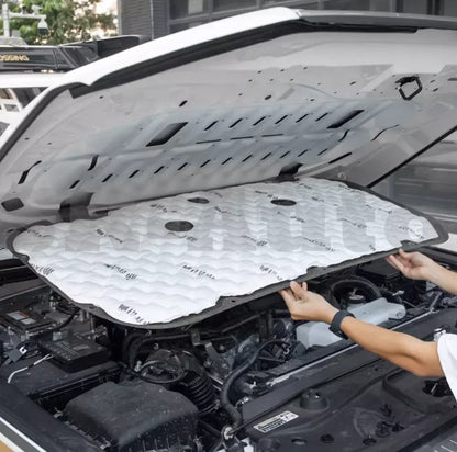 Front Engine Hood Acoustic Insulation Pad Mat for Land Cruiser LC250