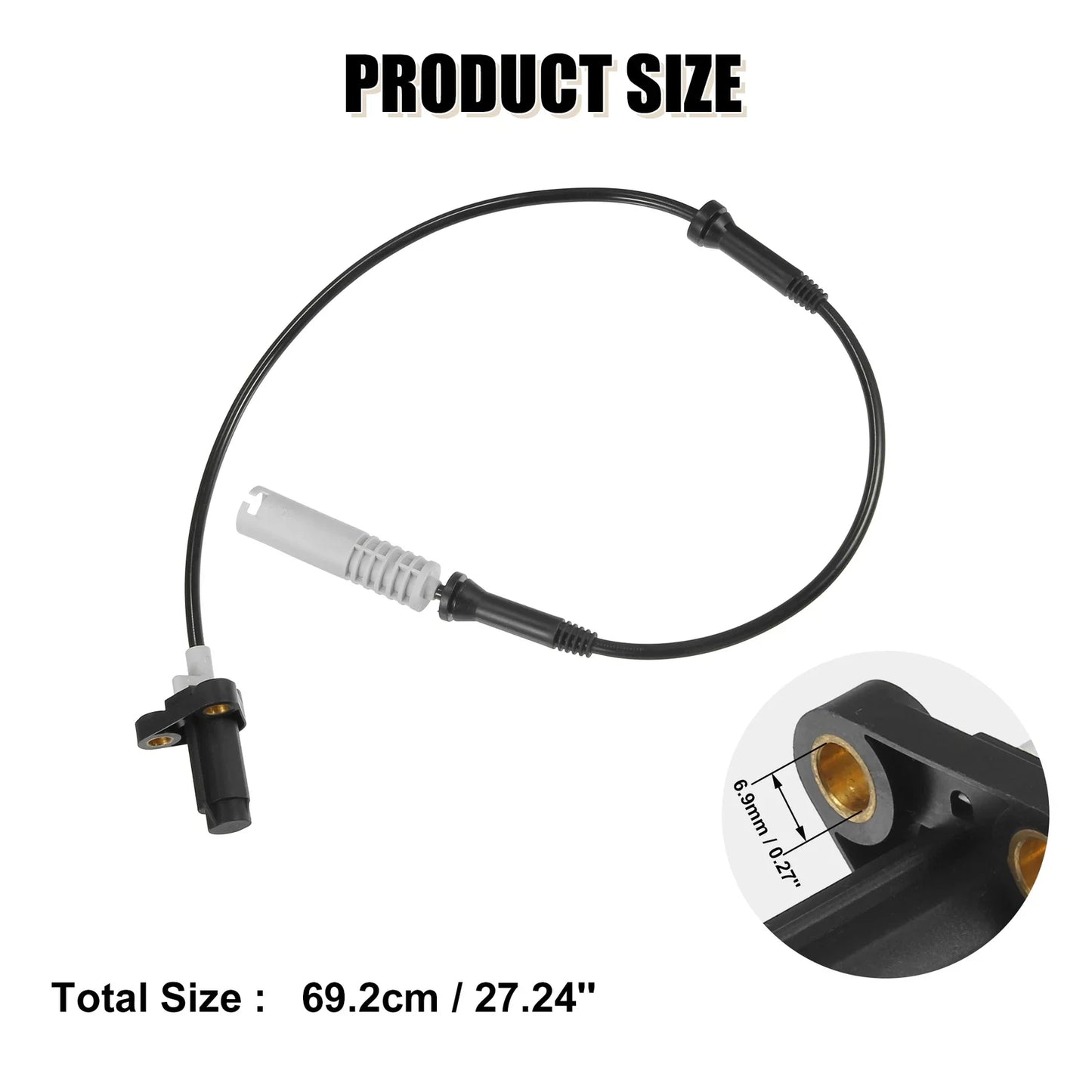 ABS Wheel Speed Sensor Front L/R for BMW 520i 523i 528i