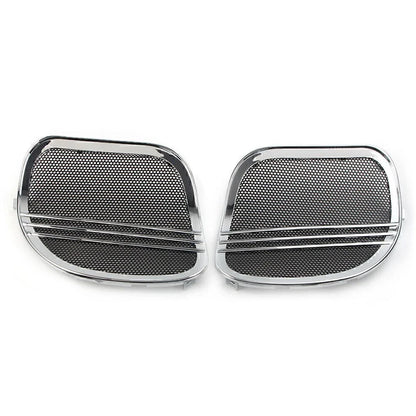 Tri-Line Speaker Grills Cover Trim for Harley Road Glide (2015-2022)