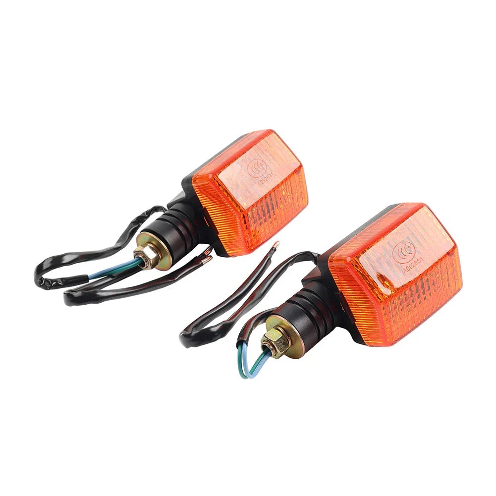 Pair Turn Signal Indicator Lights for Honda XR250L XR650L CB125 Twin