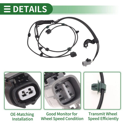 ABS Wheel Speed Sensor No. 8951660090 for Toyota 4Runner (2010–2023)