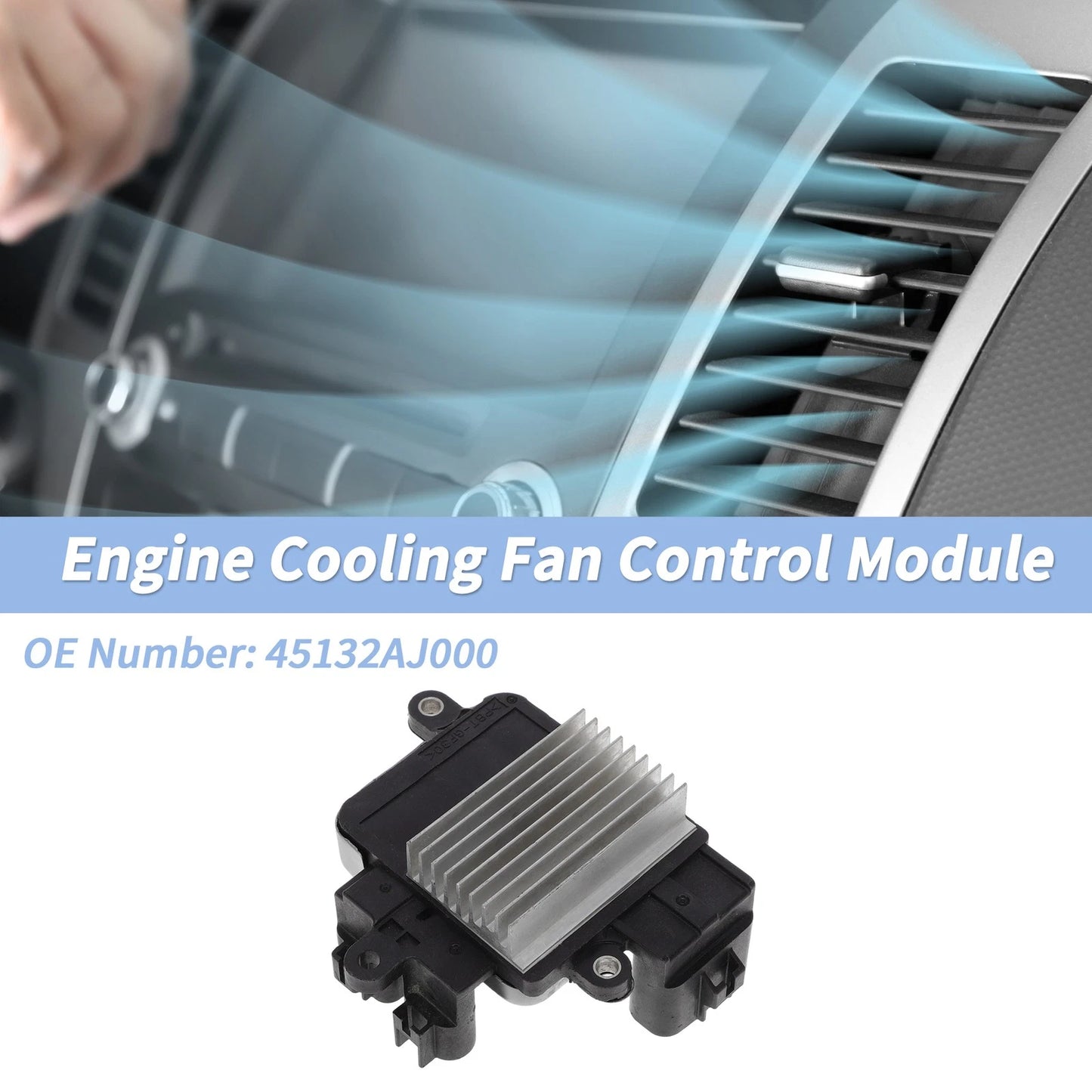Engine Cooling Fan Control Module No.45132AJ000 for Subaru Tribeca (2010–2014)