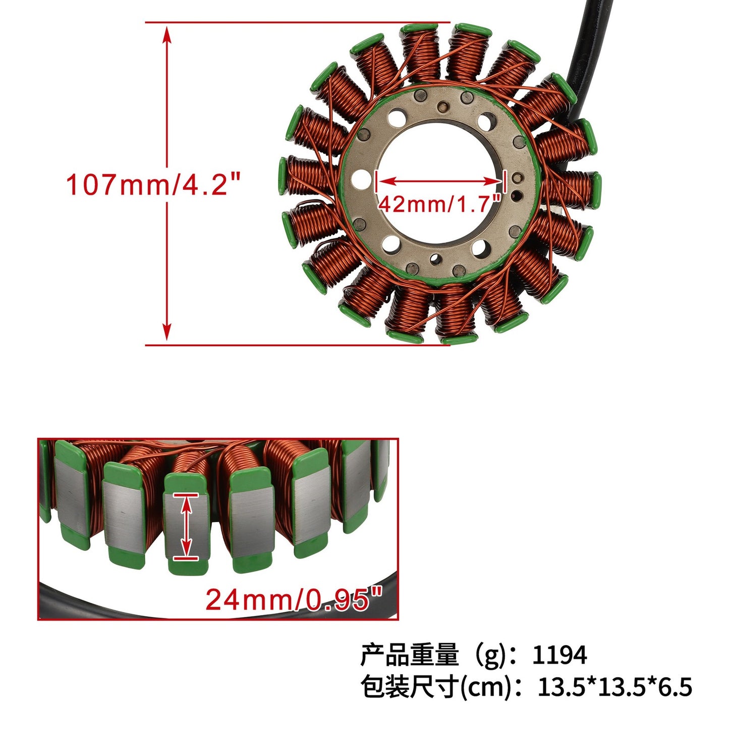 Stator for KTM 950 990 Adventure / Supermoto 690 Duke (2003–2013)