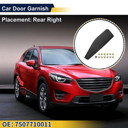 Door Side Lower Trim Garnish No. 7507710011 for Toyota C-HR (2017–2023)