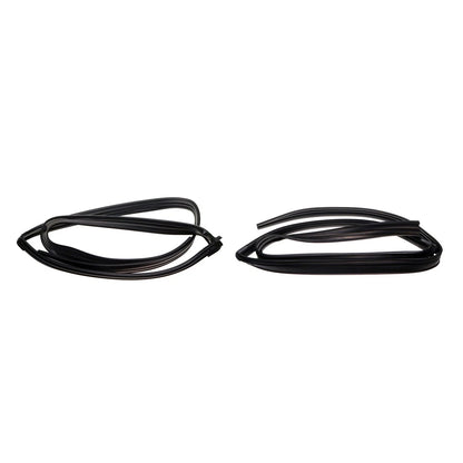 Set of 2 Rear Door Glass Run Channel Seals for Honda City (1996–2002)