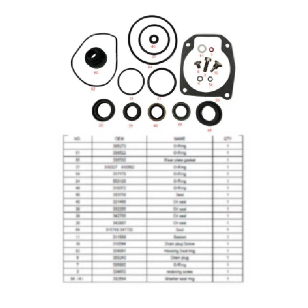 Lower Unit Seal Kit for Johnson Evinrude (18-2694)