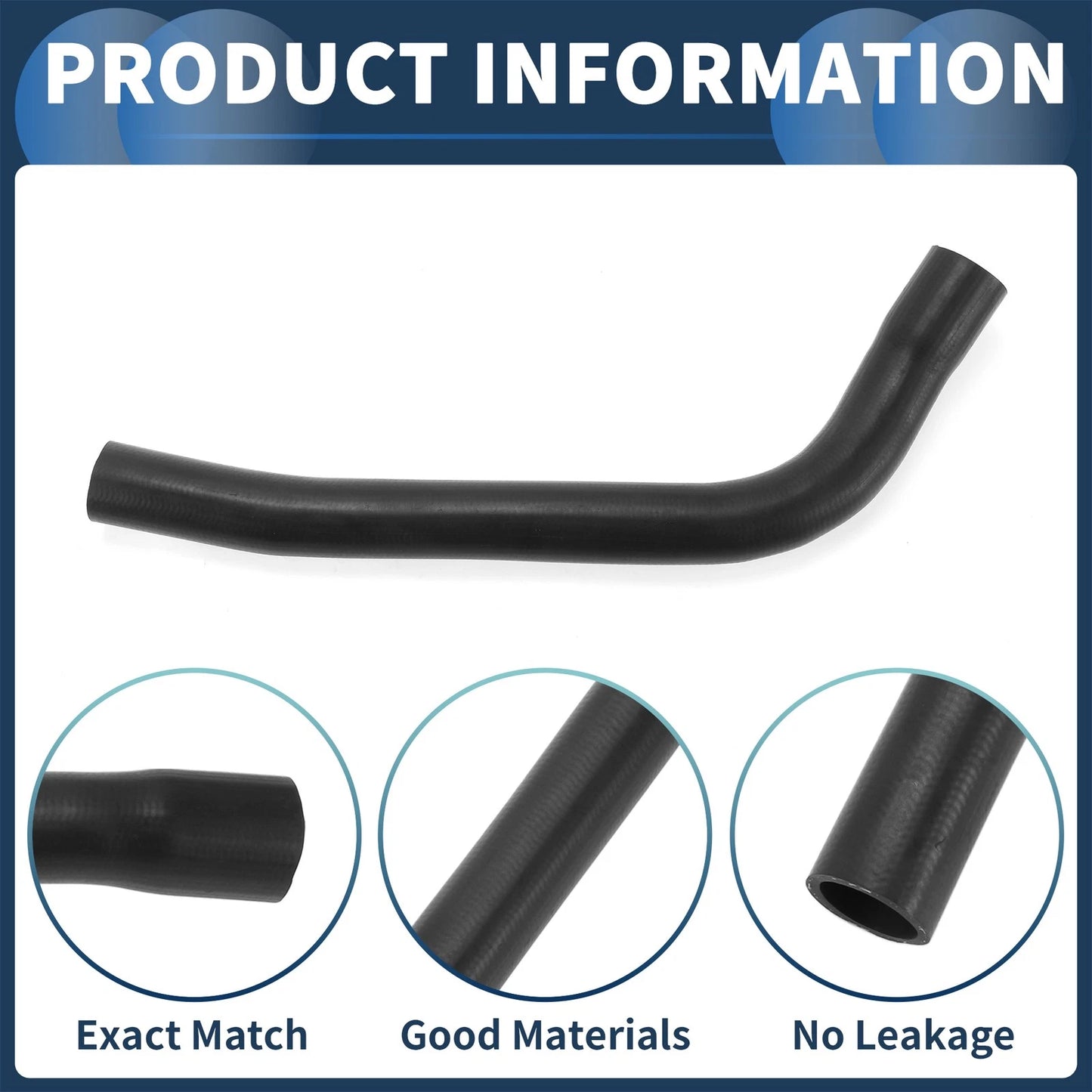 Radiator Hose for Mini Cooper (2002–2008) No. 17127515989 Rubber