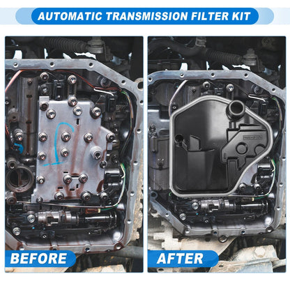 Transmission Fluid Filter Oil Pan for Chevrolet Spark (2013-2019)