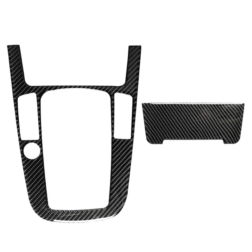 Set of 4 Piano Black Dashboard Panel Cover Trim Strips for Audi A4 B9 A5 S4 RS4