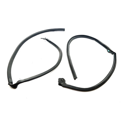 Set of 2 Rear Door Weatherstrip Seals for Honda Fit Jazz (2015–2020)