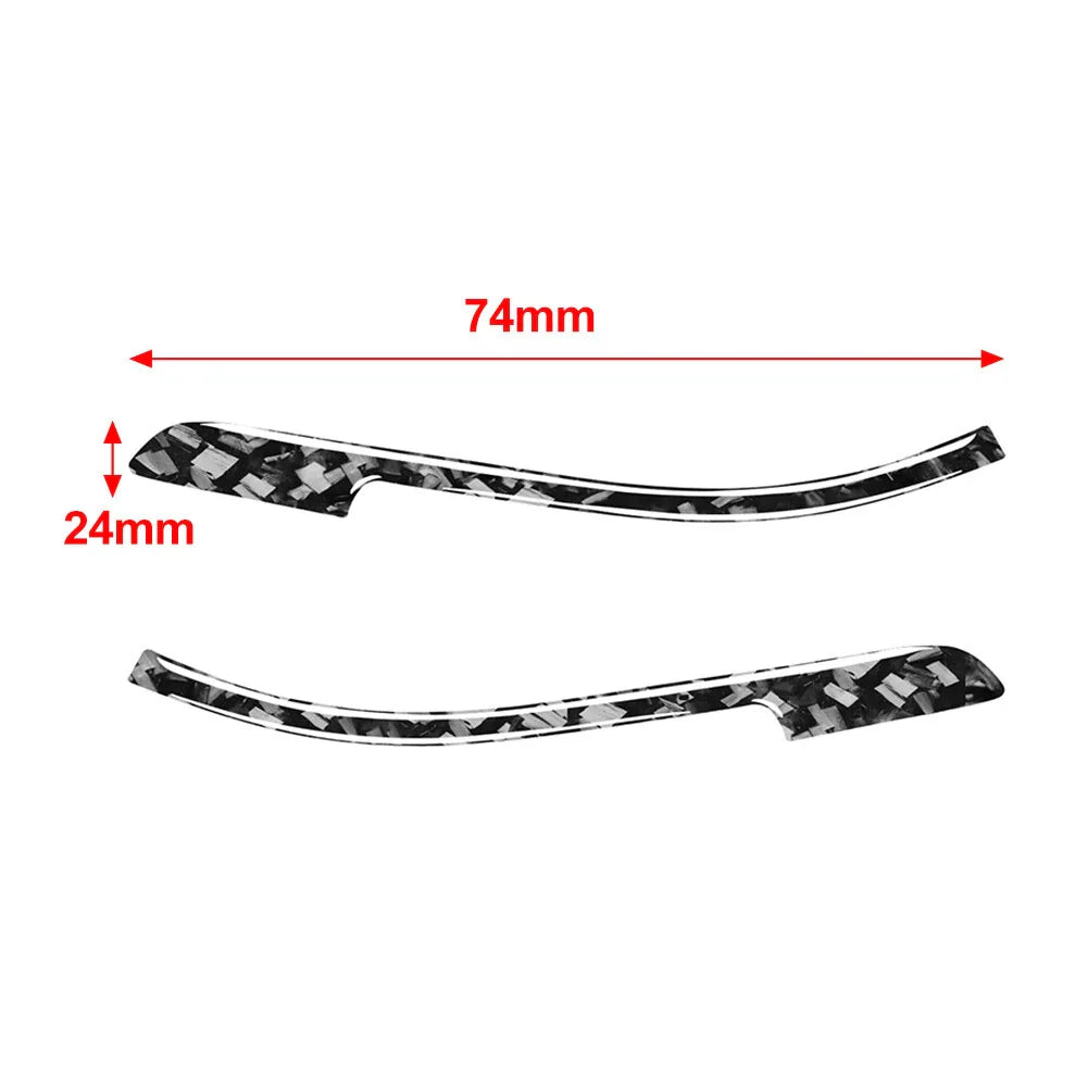 Rearview Mirror Anti-Collision Strip Cover Trim for Audi A4 B9 S4 RS4 (2016-2023)