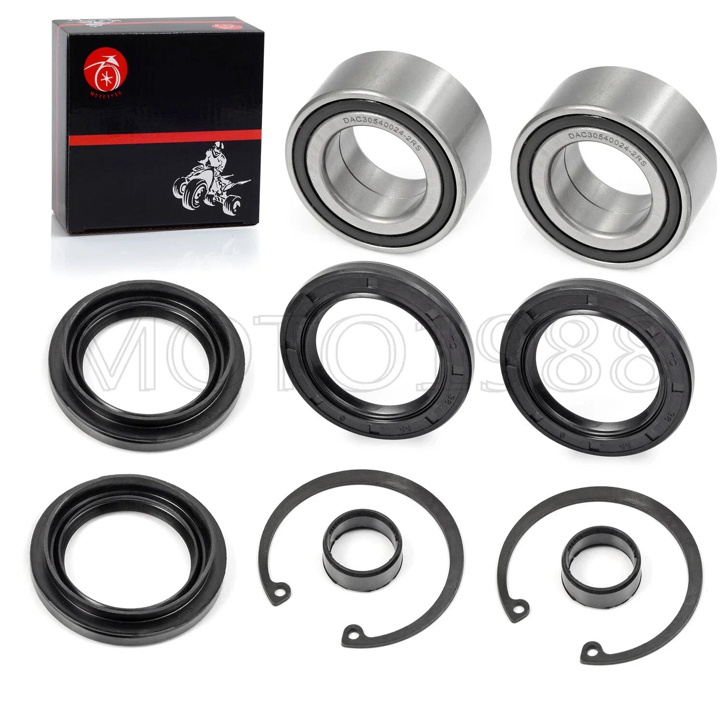 Front Wheel Bearings Seals Honda Foreman 450 TRX450FE/FM/ES/S (1998–2004)