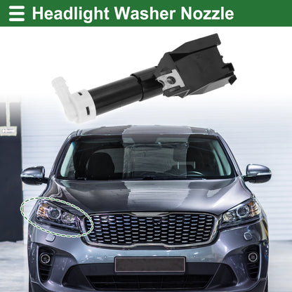 Front Passenger Side Headlight Washer Nozzle for Mitsubishi Pajero (N/A)