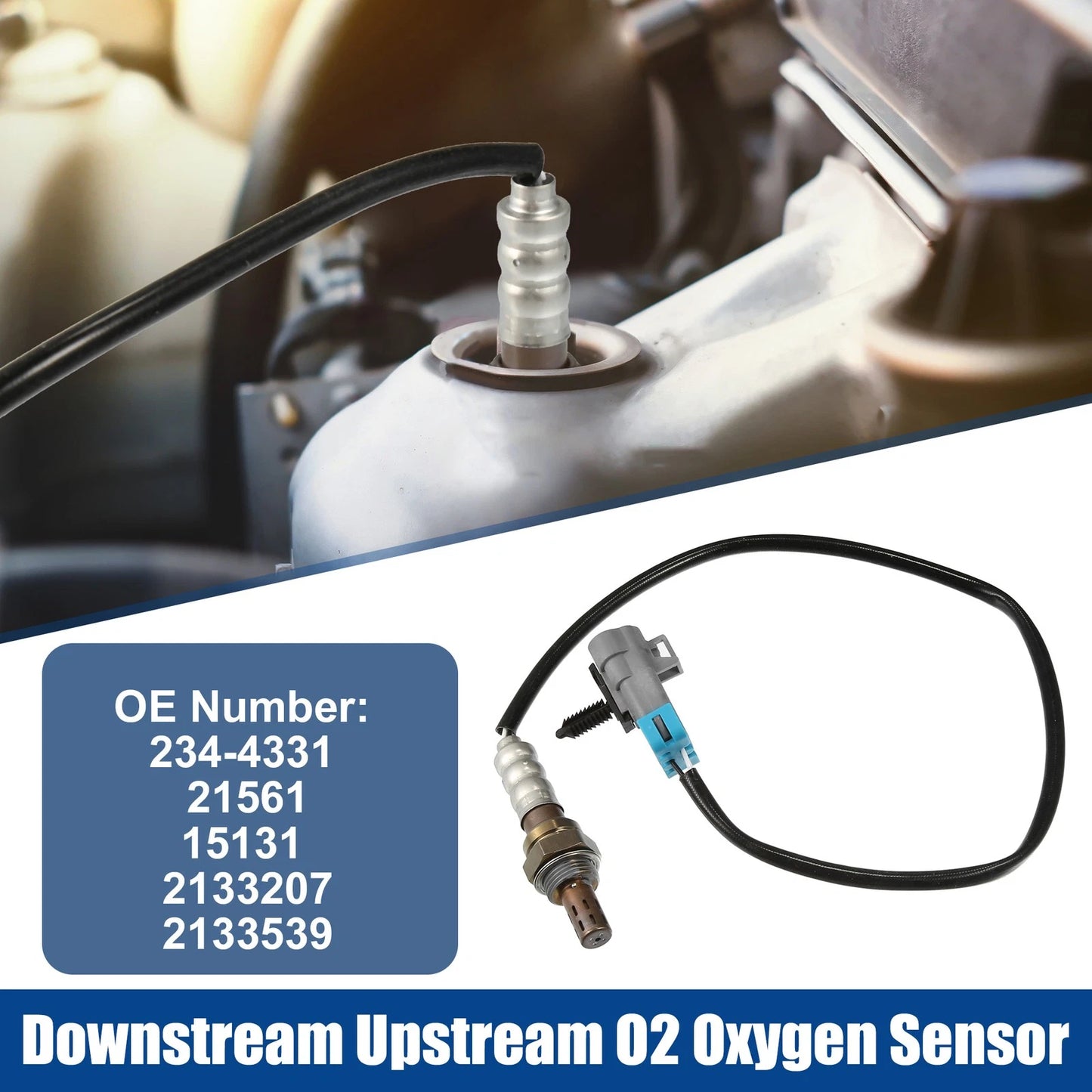 O2 Oxygen Sensor Set of 2 for Chevrolet Colorado GMC Canyon