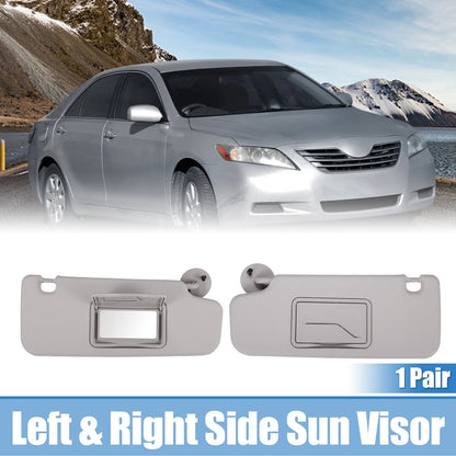 Pair Sun Visors for Chevy Sonic (2012–2016) Left Right Side W/O Sunroof Light