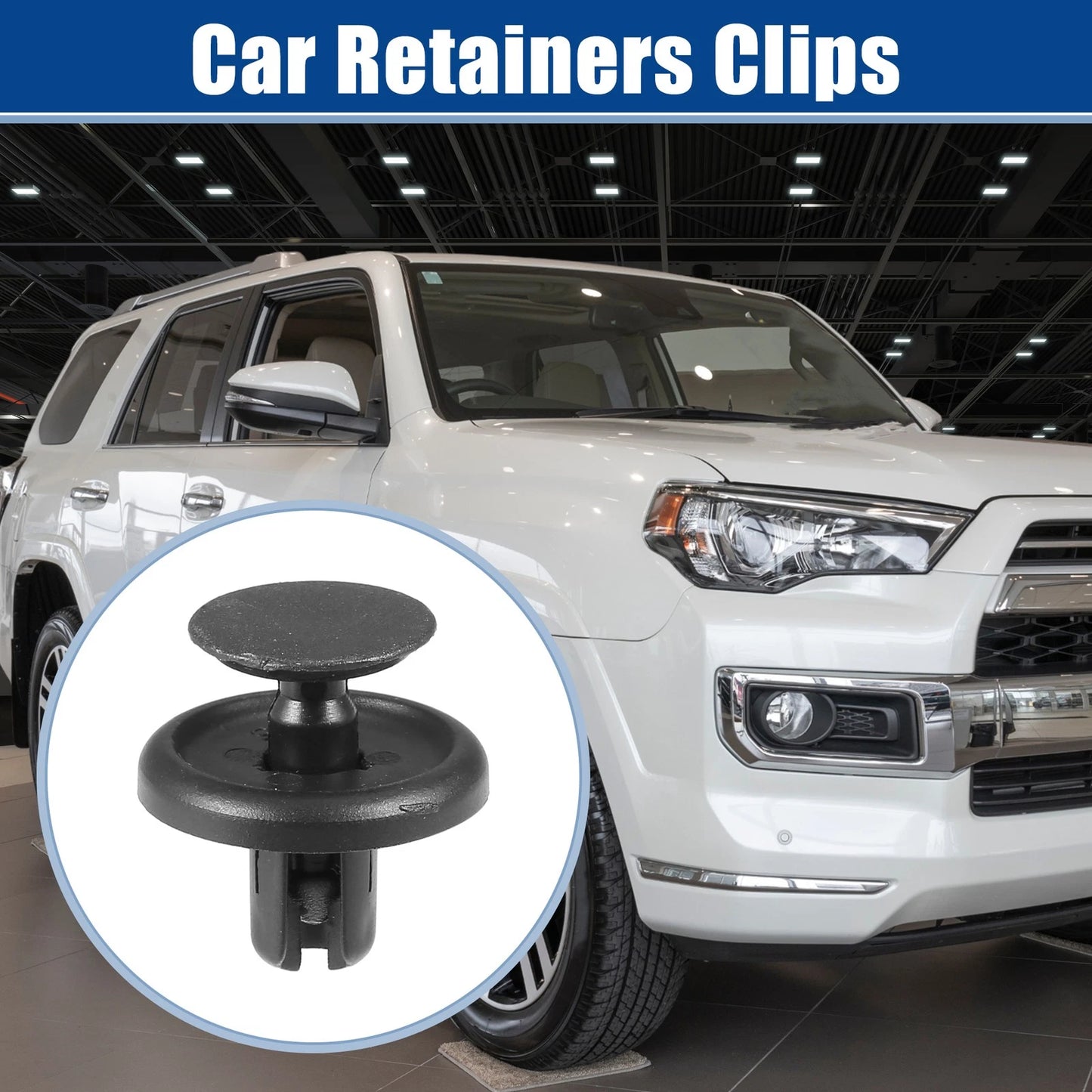 80 Pcs Front Fender Retainers Clips for Toyota (No. 9046707201)