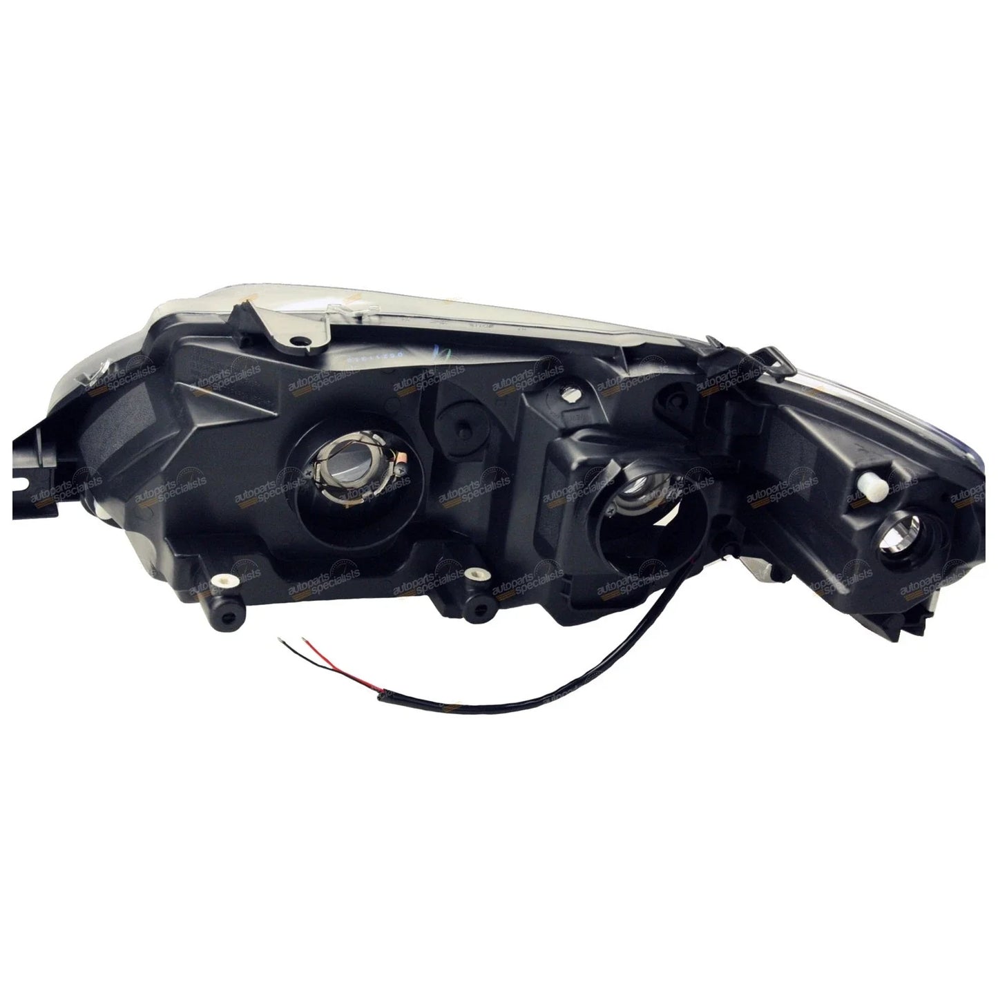 LH+RH Black Angel-Eyes HeadLight for Ford FG Falcon XR6 XR8