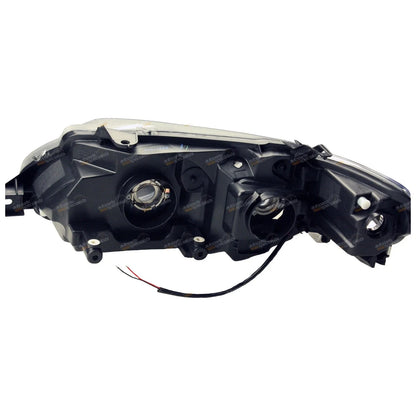 LH+RH Black Angel-Eyes HeadLight for Ford FG Falcon XR6 XR8
