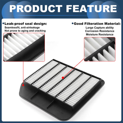 Set of 2 Engine Air Filters No.165461LA0A for Nissan Armada 5.6L (2017–2024)