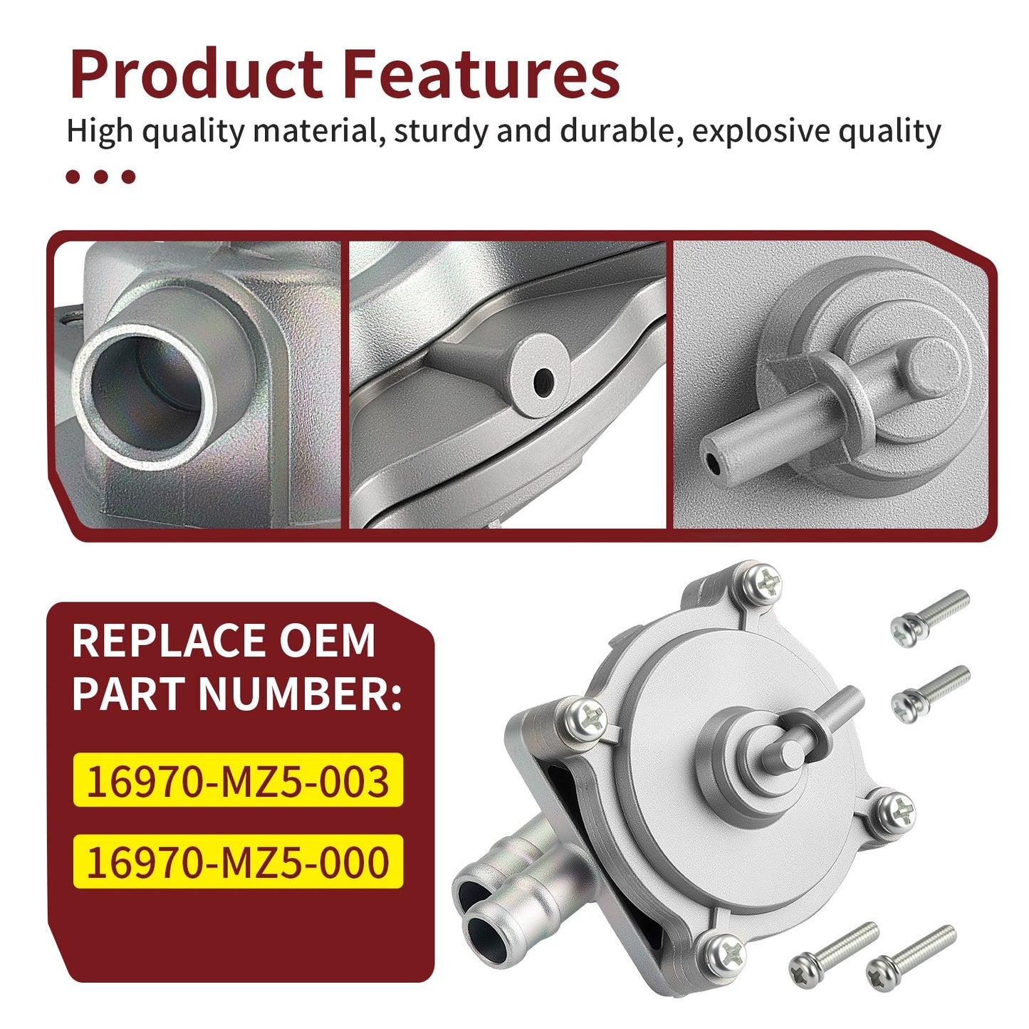 Fuel Petcock Valve for Honda VF750C Magna (1982–1983)