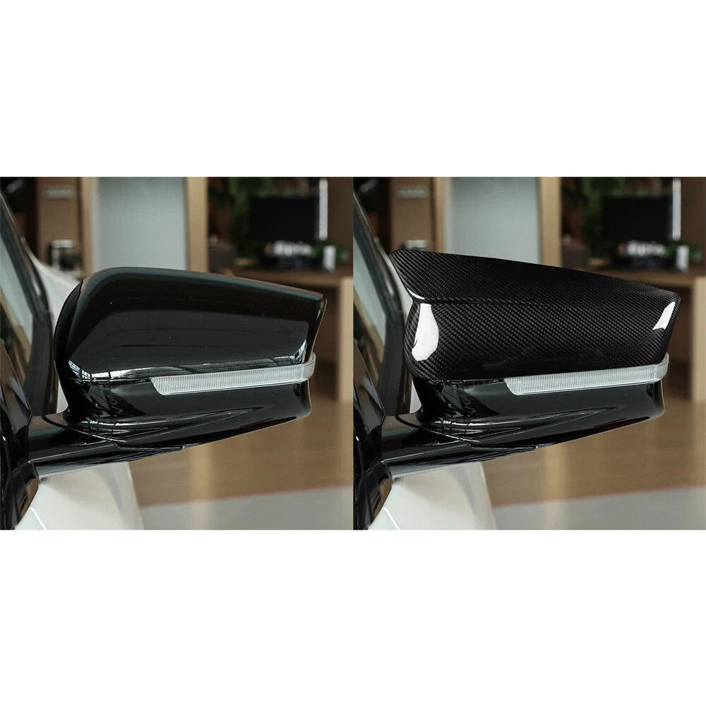 Real Carbon Fiber Side Mirror Covers for KIA EV6/GT/GT Line (2022-2024)