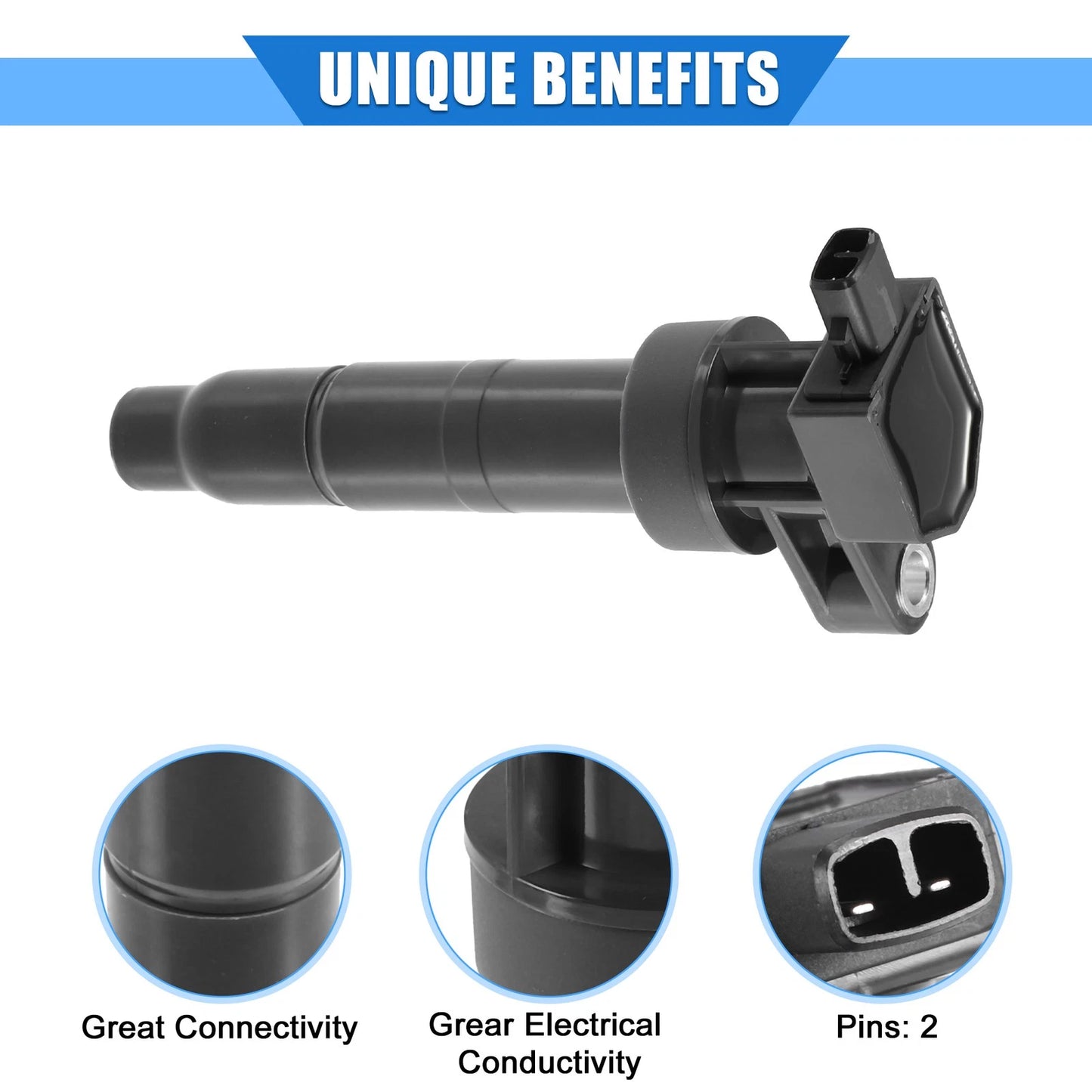 Ignition Coil Assembly for Hyundai Sonata (2006–2010) & Kia Optima