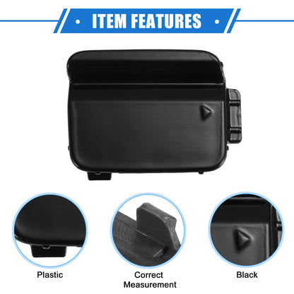 Tow Hook Cover for BMW 550i 528i 535i (2008–2010) - Black