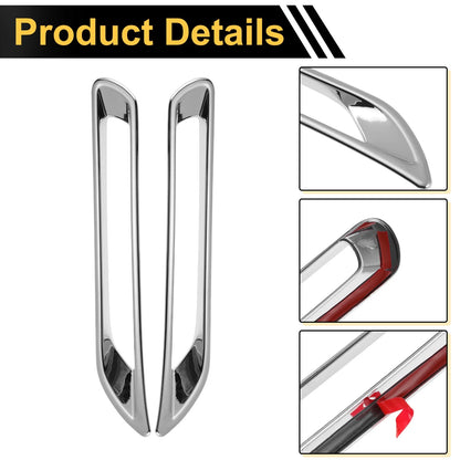 Set of 2 Fog Light Cover Trim for Toyota RAV4 (2019–2025) Plating