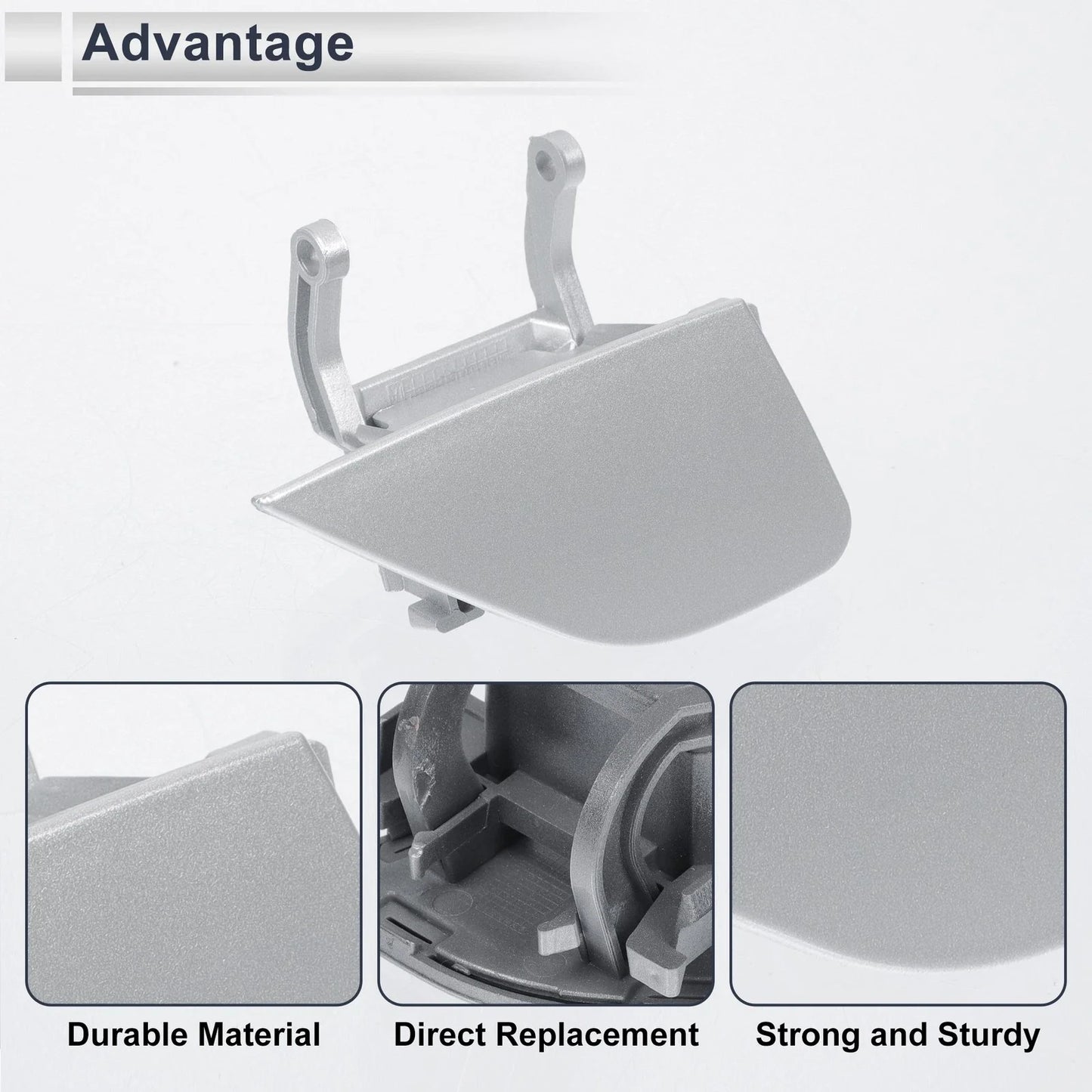 Front Right Side Bumper Headlight Washer Nozzle Cover Cap for BMW 750i