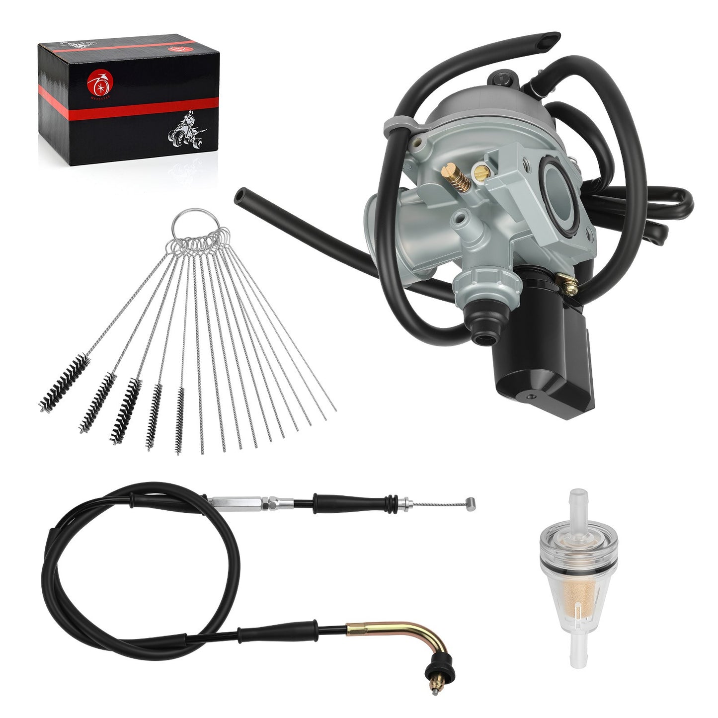 Carburetor & Throttle Cable for Kawasaki KFX 50 (2007–2024)
