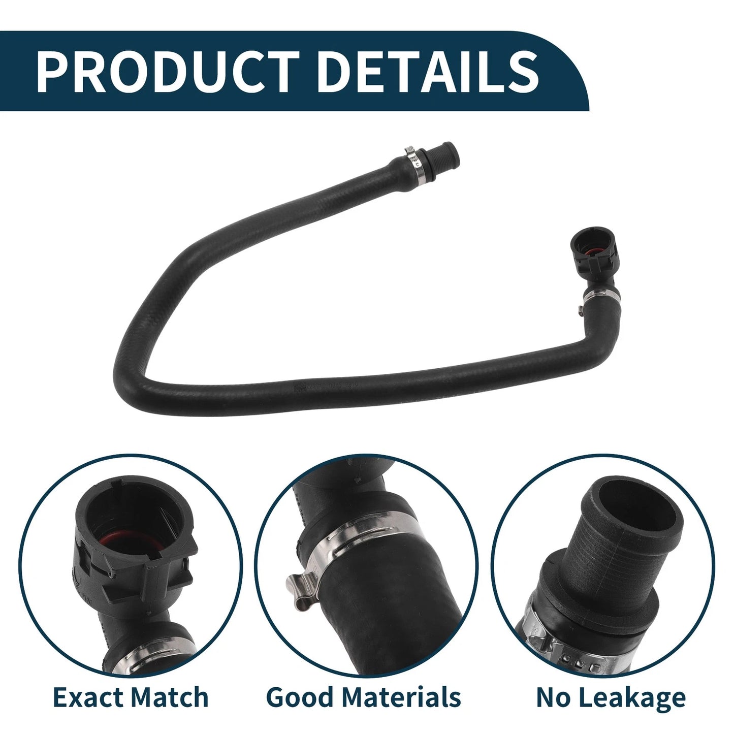 Radiator Hose No. 17127646158 for BMW X3 F25 2.0d (2014–2017)