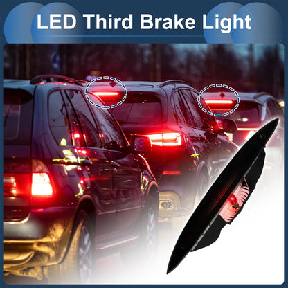 LED Third Brake Light for Renault Modus (2004–2012) Black Housing