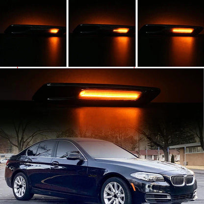 LED Side Marker Light for BMW 5-Series Smoked (2011-2016)