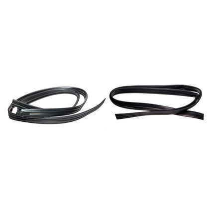 Front Door Window Glass Run Channel Set for Honda Fit/Jazz GD1/GD3/GD4 2001-2008