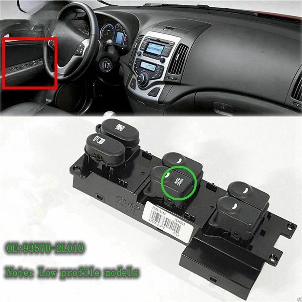 Power Window Master Switch for Hyundai i30 (2008–2011) LHD