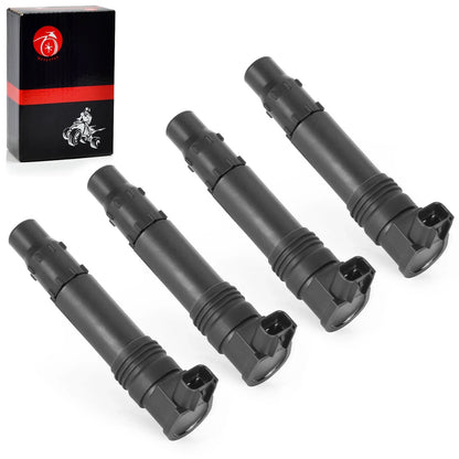 4pcs/set Ignition Coils for Kawasaki Z750S, Z1000 (2003–2013)