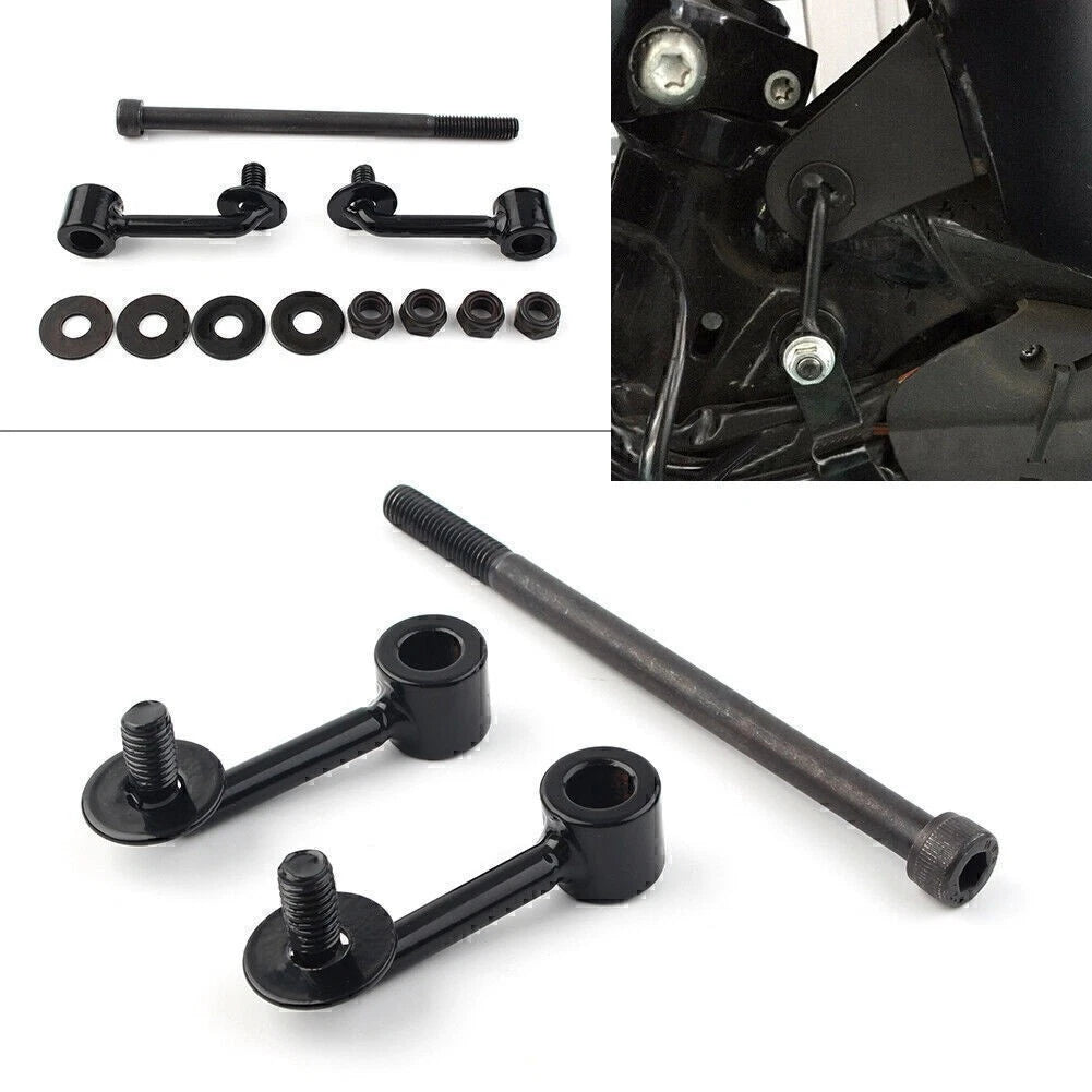 Rear Passenger Foot Pegs for Harley Softail Deluxe Fat Bob (2018–2023)