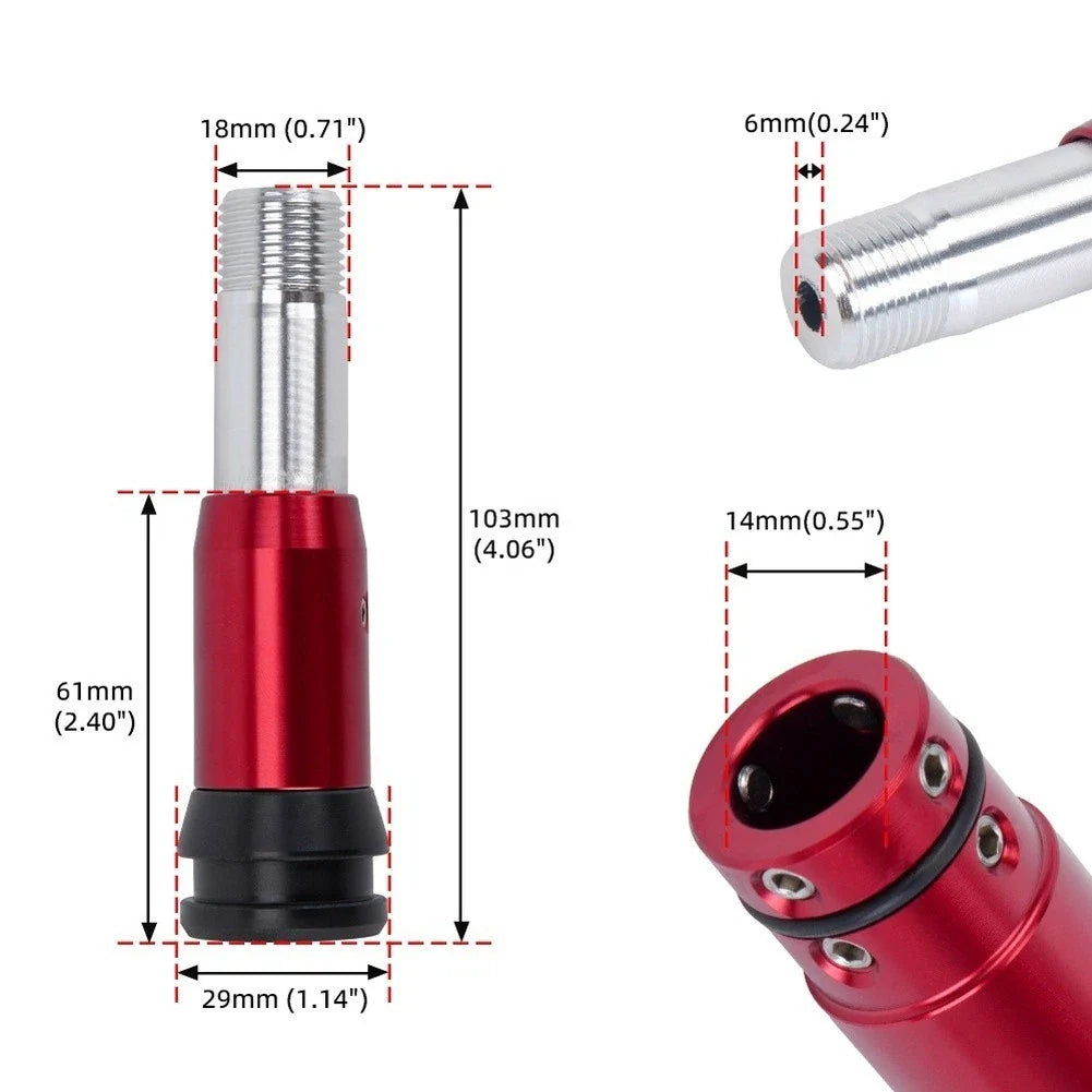 Lightweight Aluminum Shift Head Adapter for Car