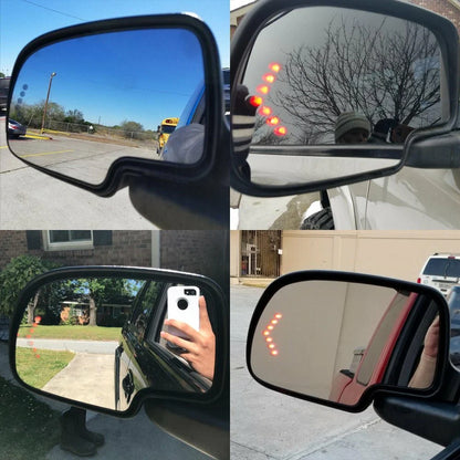 Mirror Glass Turn Signal Driver Side LH for Chevy GMC Cadillac (2003–2007)
