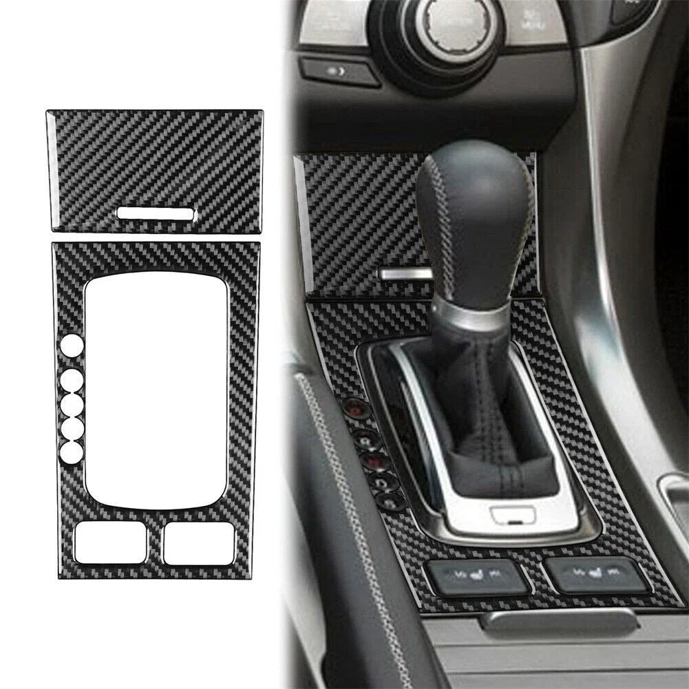 Center Storage Cover Trim Carbon Fiber for Acura TL (2009–2014)