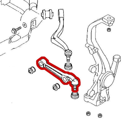 Front Lower Control Arm for Mazda 6 (2002–2008)