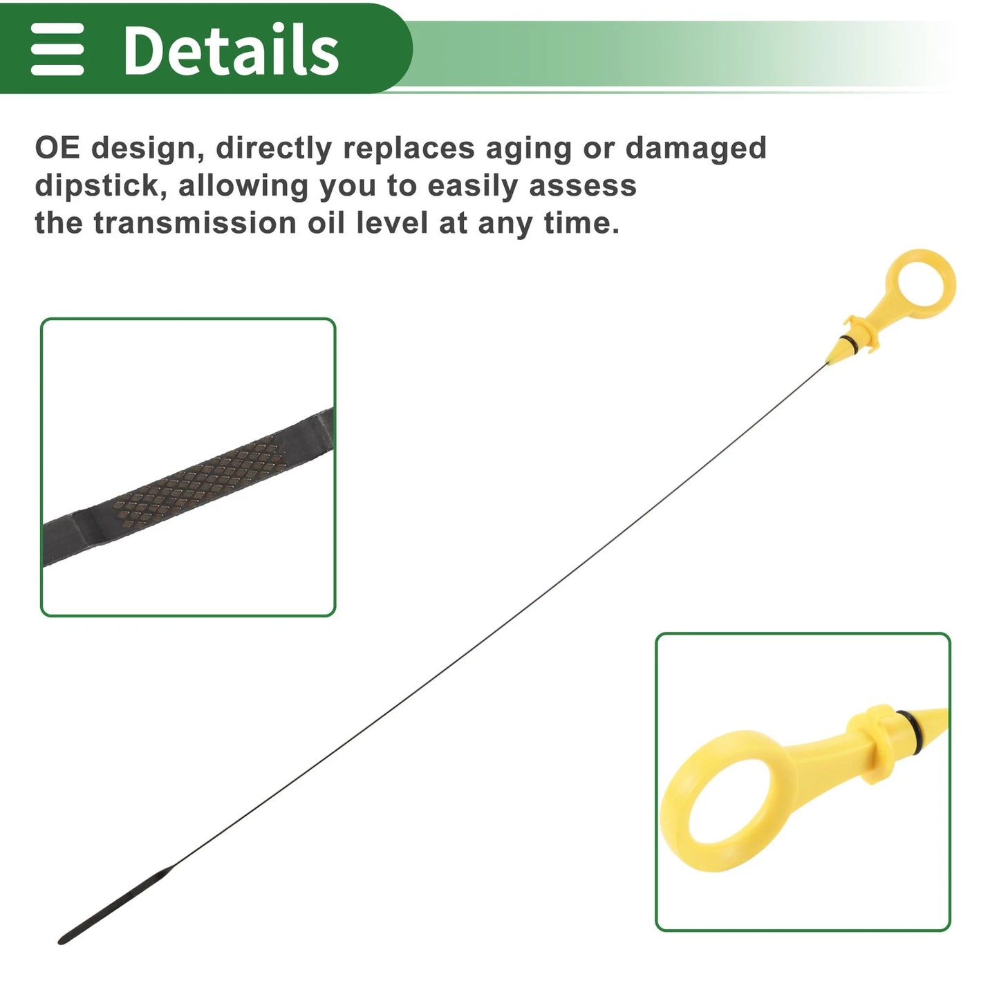 Engine Oil Dipstick No. 06K115611E for Volkswagen Beetle 2.0L L4 (2012–2013)