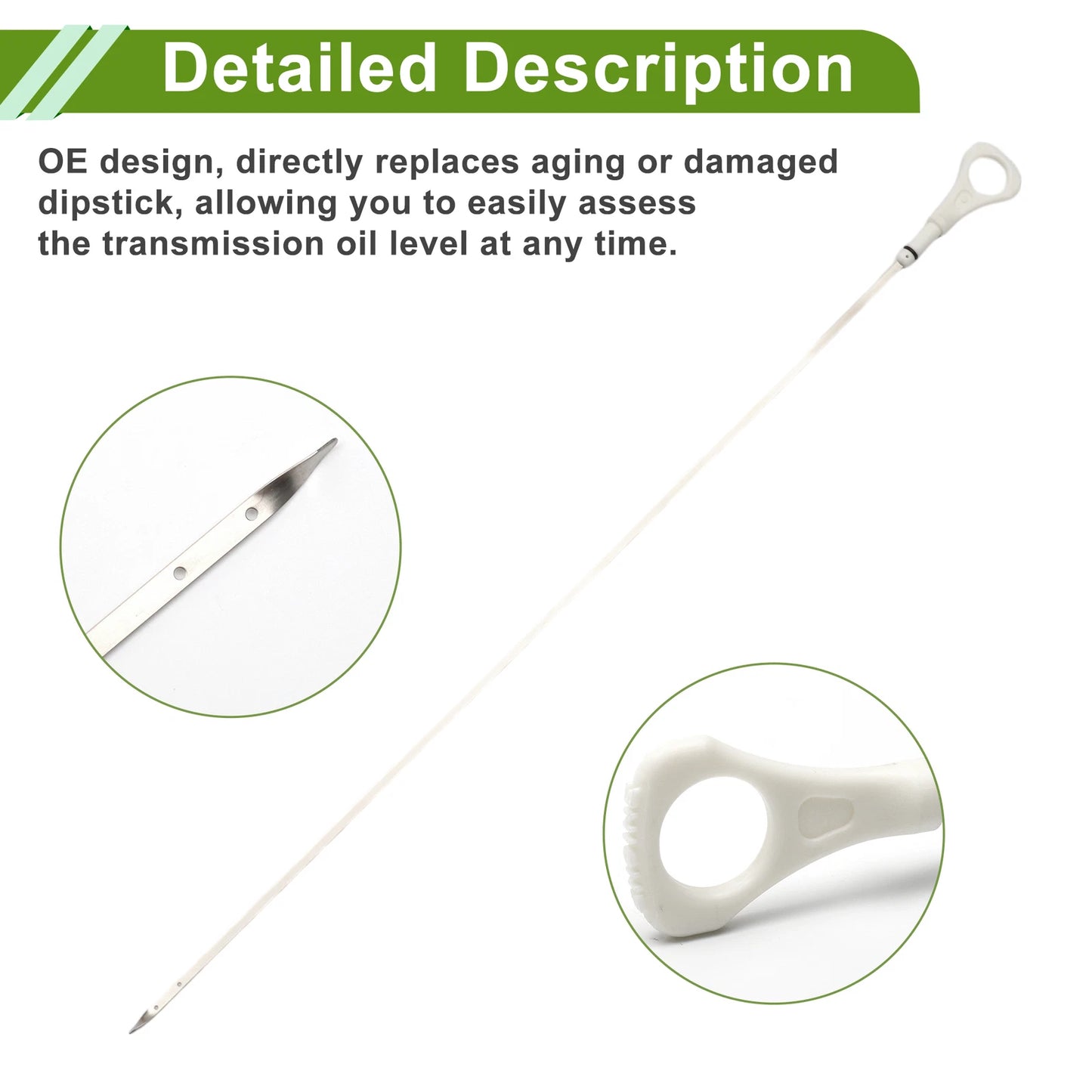 Engine Oil Dipstick No. 1255A054 for Mitsubishi L200