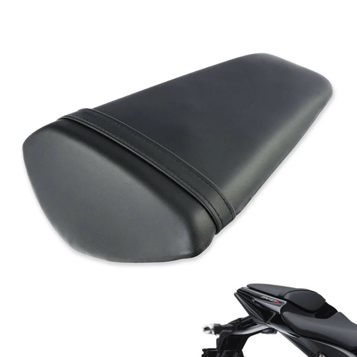 Black Rear Passenger Seat for Kawasaki ZX10R 2011-2015