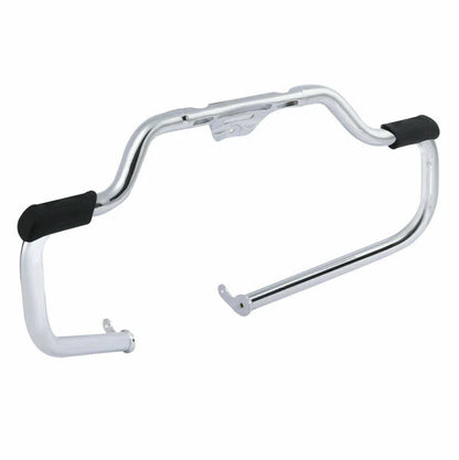 Chrome Mustache Highway Engine Guard Bar for Harley Softail (2000-2017)